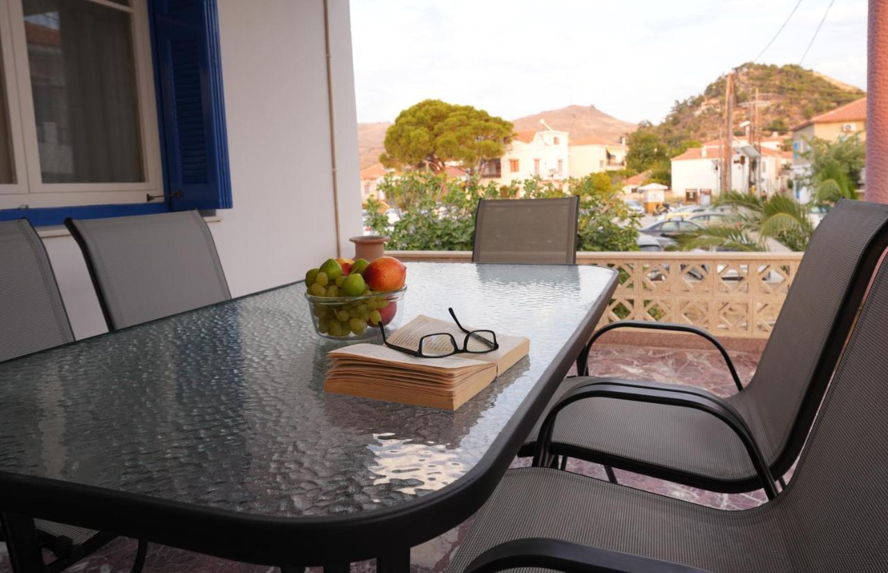 La Skala Eressos Holiday Apartments 外观 照片