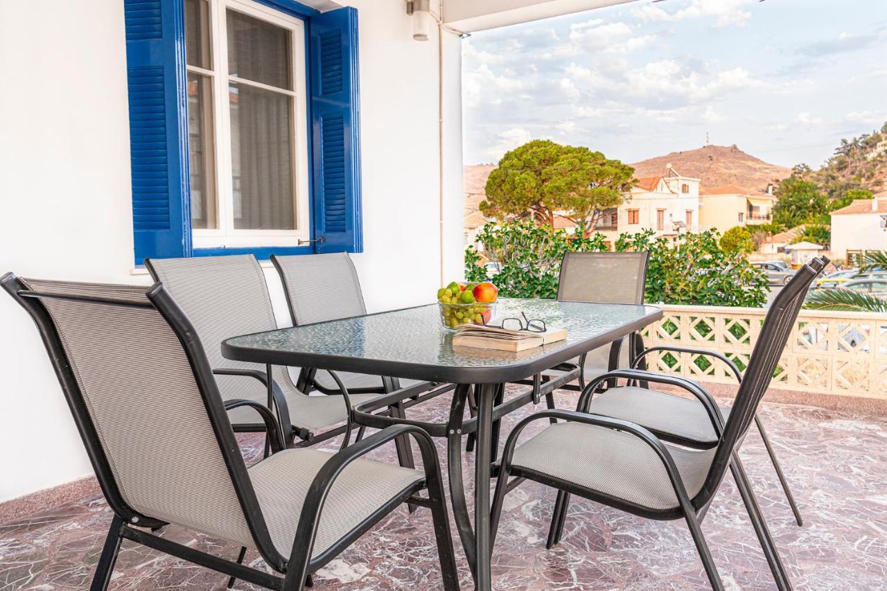 La Skala Eressos Holiday Apartments 外观 照片